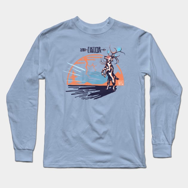 Eikthyr Long Sleeve T-Shirt by Izzy Peters